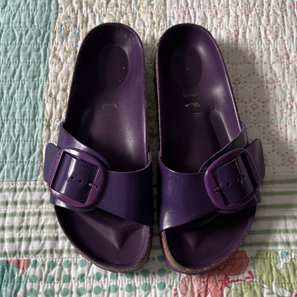 Birkenstock Madrid Big Buckle slides